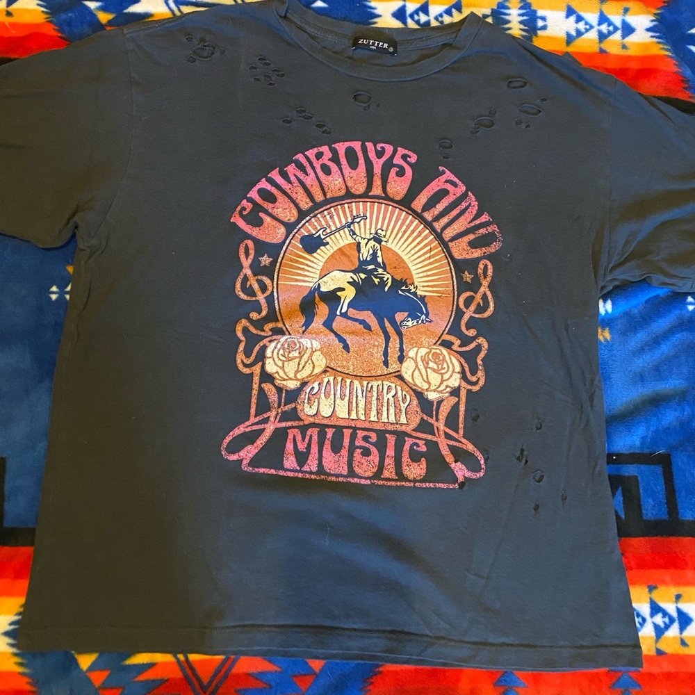 Cowboys & Country Music Tee